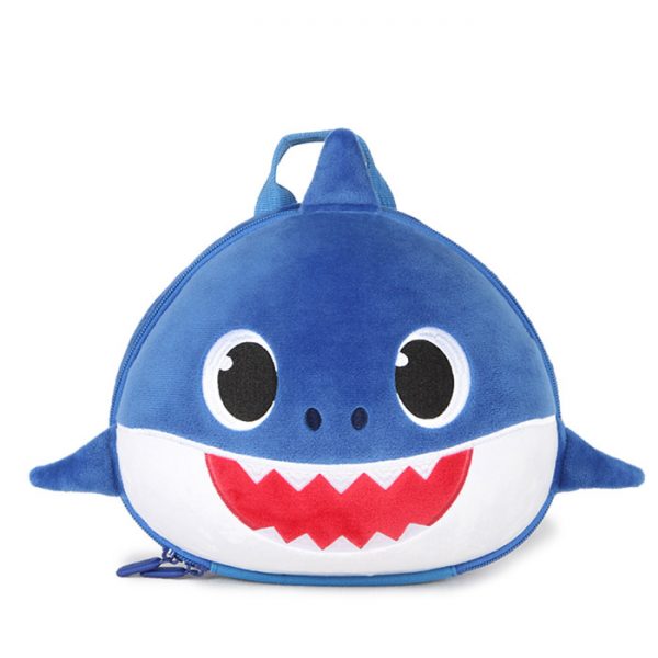 Vaikiška kuprinė, Baby shark mėlyna 1