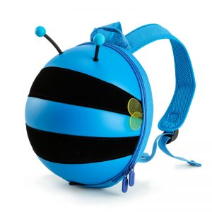 Vaikiška kuprinė bitė, mėlyna (3)