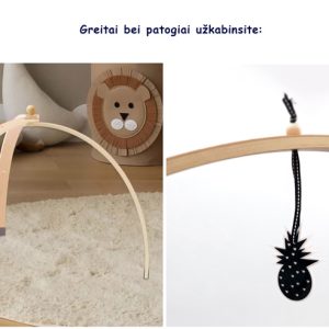 Pakabinami žaisliukai juoda balta (5)